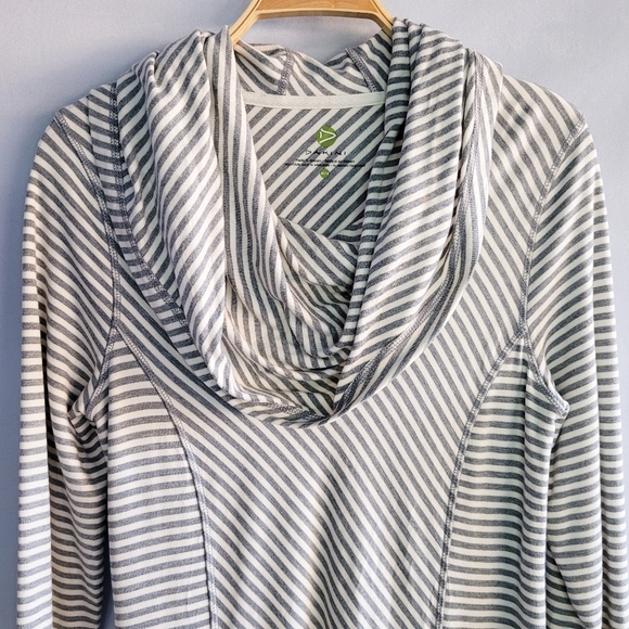 Dakini Yoga Hooded Long Sleeve Sweater Dress Womens Medium - Picture 3 of 7